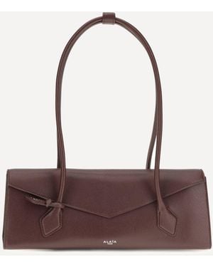 Alaïa Medium Le Teckel Flap Shoulder Bag - Pink