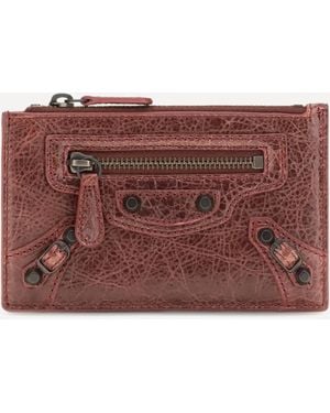 Balenciaga Le City Long Card Holder - Purple