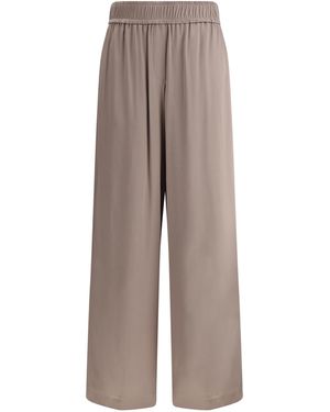 Brunello Cucinelli Palazzo Trousers - Grey