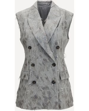 Brunello Cucinelli Gilet - Grey