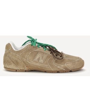 Miu Miu New Balance X 530 Sl Trainers - Natural
