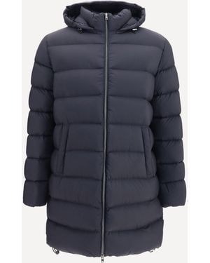 Herno Long Padded Jacket - Blue