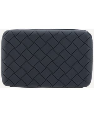 Bottega Veneta Marsupio Iconico Intreccio - Blu