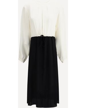 Crida Milano Correr Midi Dress - Black