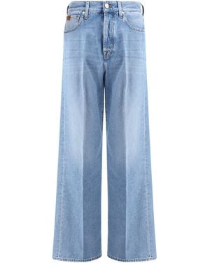 Jacob Cohen Jeans Wide Leg - Blu