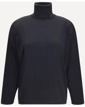 Gucci Extra-Fine Silk Sweater - Blue