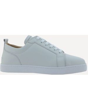 Christian Louboutin Louis Junior Flat Trainers - Blue