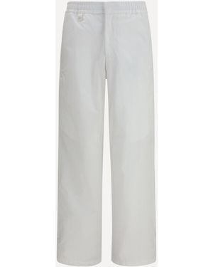Laminar Straight Leg Trousers - White