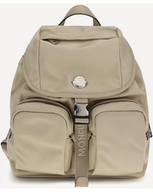 Moncler New Trick Logo Backpack - Natural