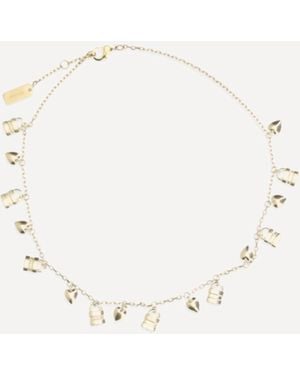 Chloé Mini Paddington Necklace - Natural