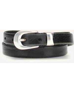 Our Legacy Leather Belt - Black