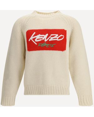 KENZO X Futura 2000 Sweater - White