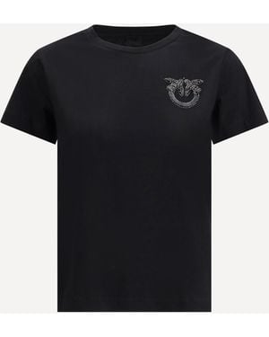 Tシャツ・カットソー PINKO Woman Polo Shirt Black 105418A2PS Z99 t-shirt donna nera - PINKO - Urso Moda