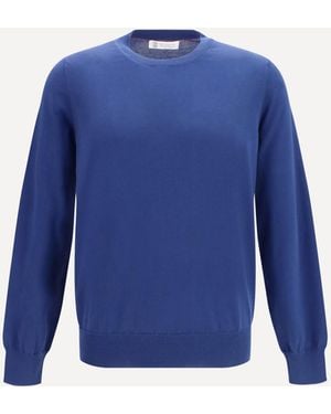 Brunello Cucinelli Maglione - Blu