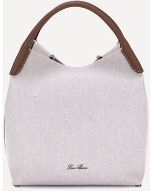 Loro Piana Bale Handbag - Natural