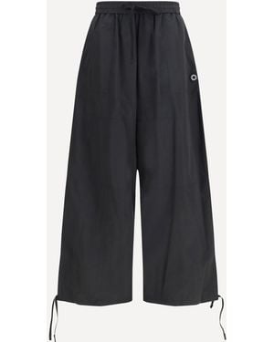 KENZO Drawstring Cargo Trousers - Blue