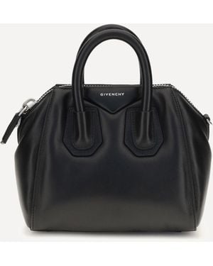 Givenchy Borsa A Mano Antigona Bomber Mini - Nero