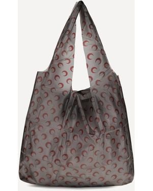 Marine Serre Luna Tote Bag - Brown
