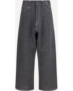 R13 Jeans Venti Di Lino - Grigio