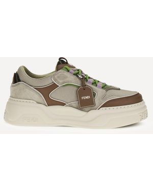 Fendi Force Trainers - Natural