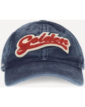 Golden Goose Cappello Da Baseball Journey - Blu