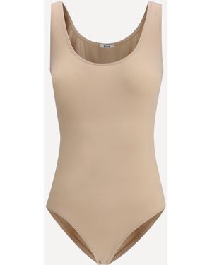 Wolford Jamaika Bodysuit Salt - Natural