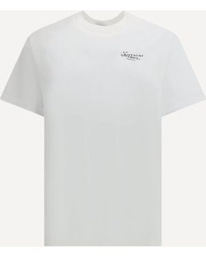 Givenchy Logo Cotton T-Shirt - White