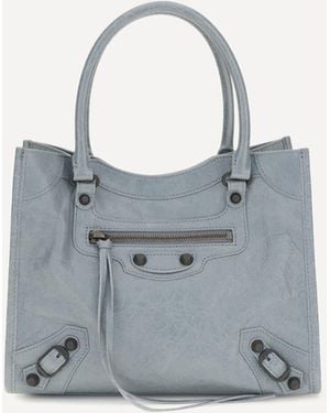 Balenciaga Le City Tote Mini Handbag - Blue