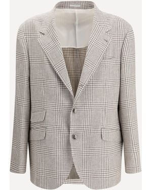 Brunello Cucinelli Blazer - Grigio