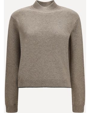 Jacquemus Maglione Girocollo La Maille - Neutro