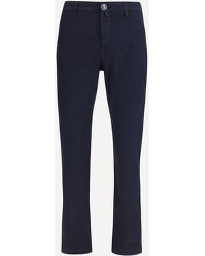 Jacob Cohen Bobby Slim Fit Chino Trousers - Blue