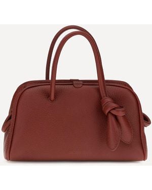Jacquemus Le Petit Turismo Leather Top Handle Bag - Brown