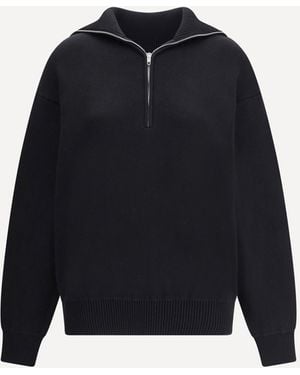 Balenciaga Back-To-Front Sweater - Blue