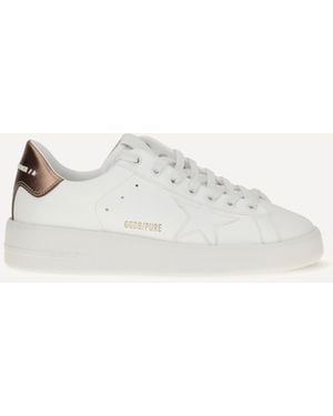 Golden Goose Pure Star Trainers - Natural