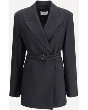 Max Mara Blazer Lungo Tubinga - Nero