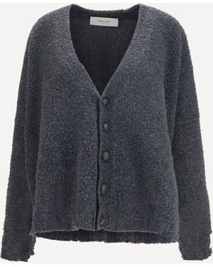 Golden Goose Casentino-Effect Wool Cardigan - Blue