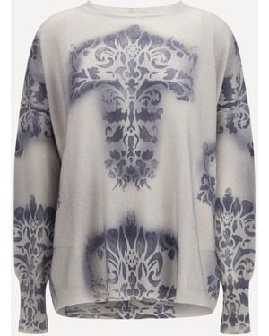 Verybusy Cashmere Crew-Neck Jumper - Grey