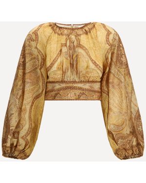 Zimmermann Bustier Top Wanderlust - Natural