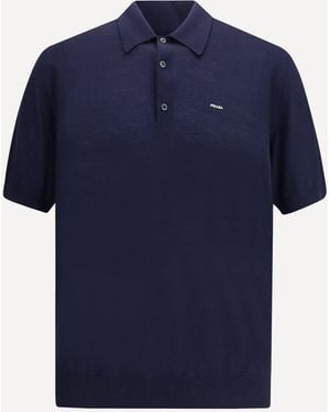 Prada Maglio Polo - Blu