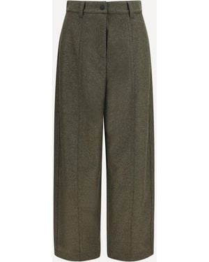 Moncler Lightweight Loden Pants - Green