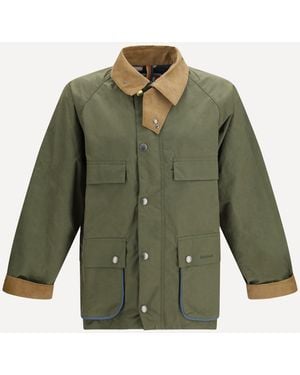 Barbour Bedale Oversized Jacket Army - Green