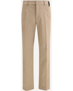 Fendi Pantaloni New Rich - Neutro