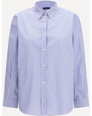 Deperlu Cotton Shirt - Blue
