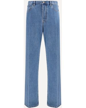 Valentino Straight-Leg Denim Jeans - Blue