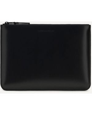 Comme des Garçons Leather Pouch - Black