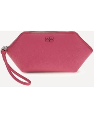 Ganni Bou Make Up Pouch - Pink