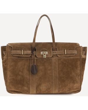 Brunello Cucinelli Borsa Da Viaggio Explorer - Marrone