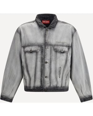 DIESEL D-Denver Denim Jacket - Grey