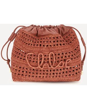 Chloé Borsa A Tracolla Con Coulisse - Rosso