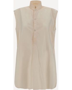 Quira Camicia Senza Maniche - Bianco